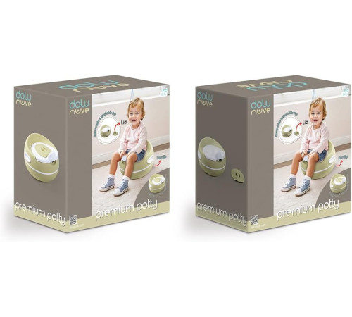 dolu 7195 olită cu capac (verde)