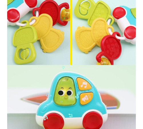 hola toys e8996 Музыкальная погремушка "Ключи"