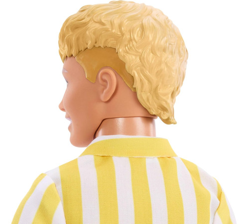 barbie jjn66 Кукла Кен "fashionistas" в рубашке в полоску (серия 1)