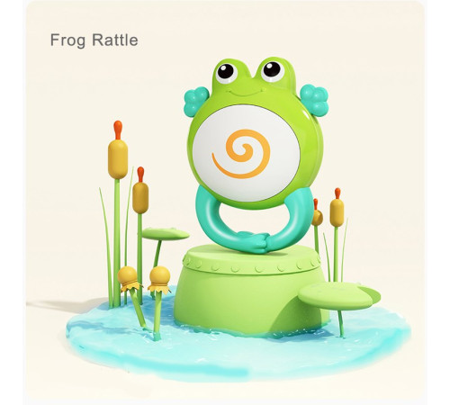 hola toys 318b-2 Погремушка "Лягушонок"