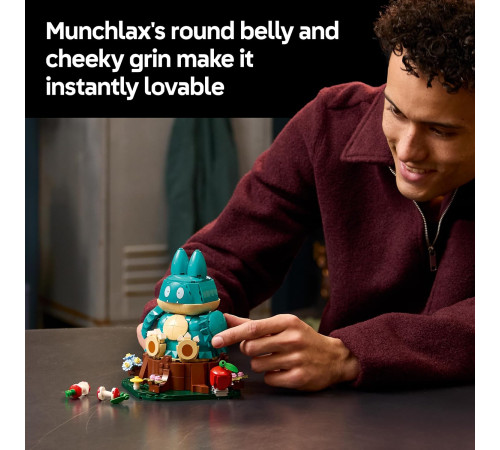 lego pok&eacute;mon 72150 constructor "munchlax" (757 el.)