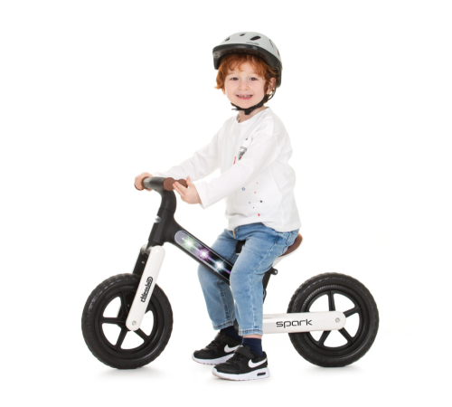 chipolino Беговел "spark" diksk02401bw black