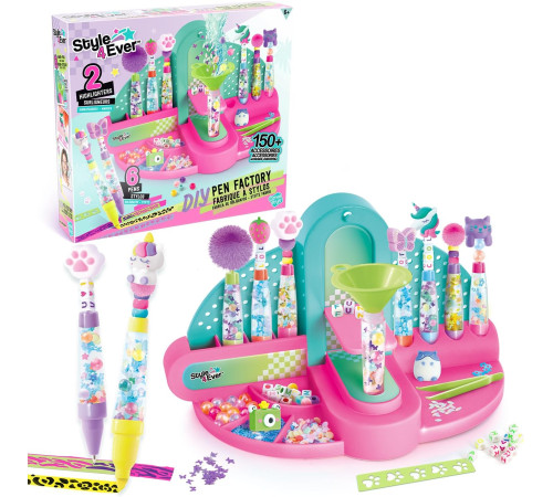 canal toys ofg306 set creativ "style 4 ever diy pen factory"