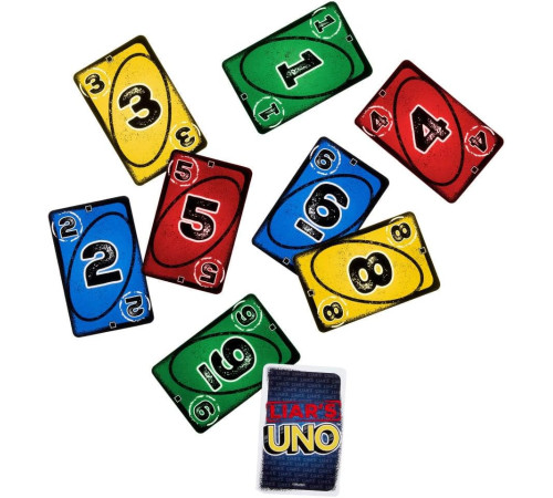 uno jlh43 joc de cărți "mincinos"