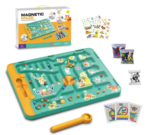 83850 tabla magnetică "labirint 3 în 1"