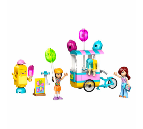 lego friends 42692 constructor "stand cu &icirc;nghețată și baloane" (107 el.)