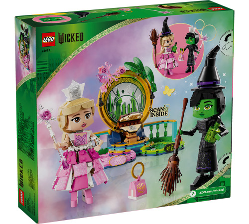 lego wicked 75682 Конструктор "Фигурки Эльфабы и Глинды" (558 дет.)
