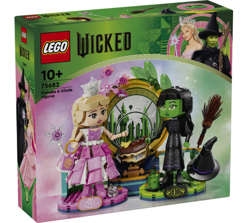 lego wicked 75682 Конструктор "Фигурки Эльфабы и Глинды" (558 дет.)