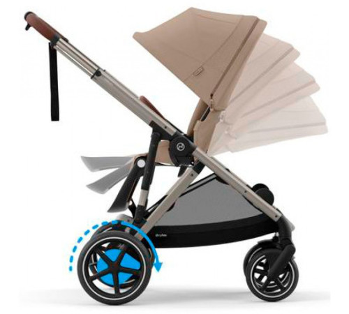 cybex Коляска с электроприводом e-gazelle s almond beige