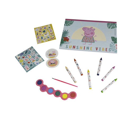 as kids 1023-68002 set pentru desen in gentuta peppa pig 