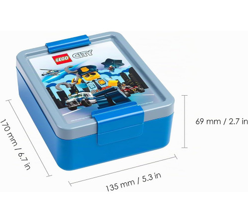 lego lunch box city (1 buc.)