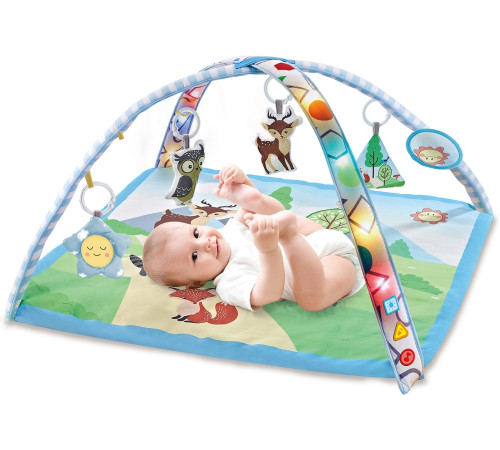 Jucării pentru Copii - Magazin Online de Jucării ieftine in Chisinau Baby-Boom in Moldova chipolino covoras de joaca muzical cu lumina "padure" pgrml02302fo