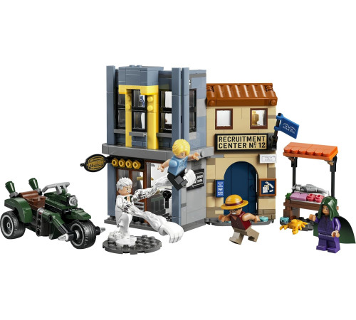 lego one piece 75642 constructor "&Icirc;nfruntare cu căpitanul smoker" (547 el.)