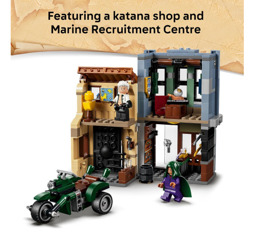 lego one piece 75642 constructor "&Icirc;nfruntare cu căpitanul smoker" (547 el.)