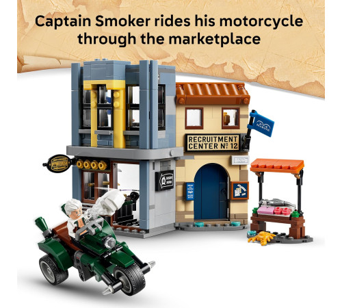 lego one piece 75642 constructor "&Icirc;nfruntare cu căpitanul smoker" (547 el.)