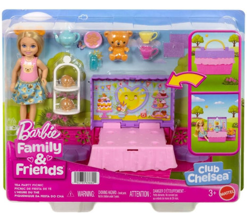 barbie jjb40 păpușa chelsea "petrecere cu ceai"