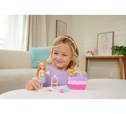 barbie jjb40 păpușa chelsea "petrecere cu ceai"