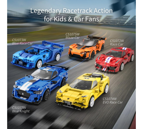 cada c51077w Машина на радиоуправлении "blue knight" (325 дет.)