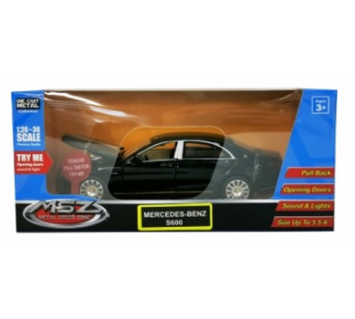 MSZ 68401M Металлическая модель "Машина Mercedes-Benz S600 1:32" в асс.  msz 68401m Металлическая модель "Машина mercedes-benz s600 1:32" в асс.