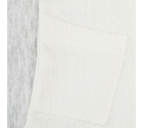 minikin 25062074 Комплект футболка и шорты "naturelle" (р.74) молочный