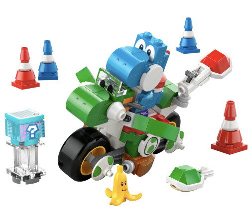 lego super mario 72031 Конструктор mario kart – yoshi bike (133 эл.)