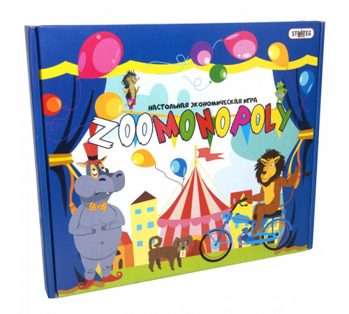 Jucării pentru Copii - Magazin Online de Jucării ieftine in Chisinau Baby-Boom in Moldova strateg leo 7006 joc de masă "zoo monopoly” (ru)