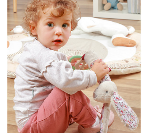 babyono-844 zornăitoare de pluș "iepuras milly" 1528