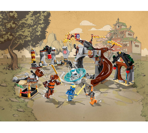 lego ninjago 71764 Конструктор "Тренировочный центр ниндзя" (524 дет.)