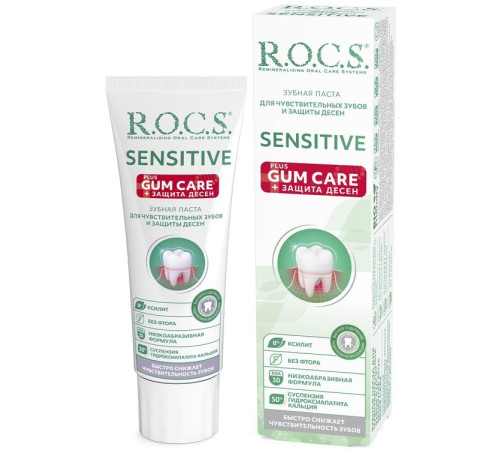 r.o.c.s. pasta de dinți "sensitive plus gum care " (94 gr.) 476328