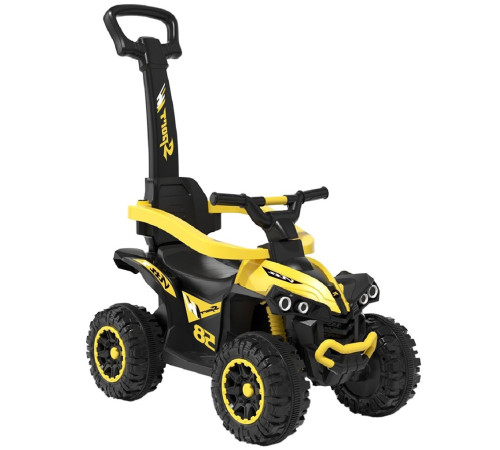  baby mix 56311 mașină cu mâner "mega baby bike" galben