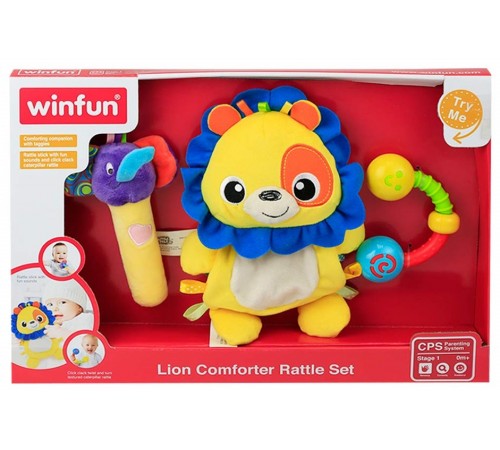 Детский магазин в Кишиневе в Молдове WinFun 46331 Набор погремушек "Львёнок" winfun 46331 Набор погремушек "Львёнок"