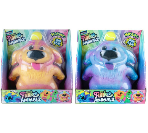 Детский магазин в Кишиневе в Молдове ORB 1740900400 Игрушка-антистресс "Funkee Animalz Dog Jumbo" (в асс.)  orb 1740900400 Игрушка-антистресс "funkee animalz dog jumbo" (в асс.)