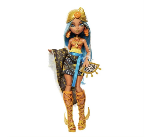 monster high hnf76 păpușa “cleo de nile”