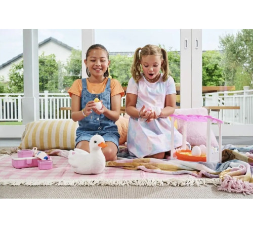 zuru pets alive 9548 set de joc "mama rață cu rătuci"