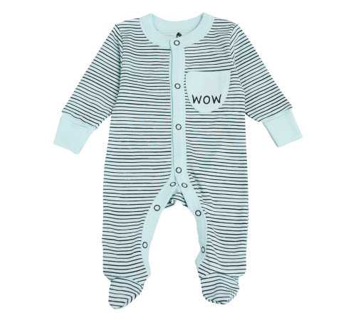  minikin 242250362 Комбинезон "hedgehog" (р. 62) голубой полоска