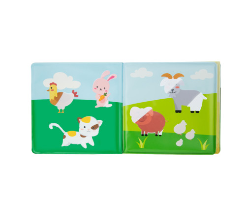 akuku-69541 a0408 carte moale pentru baie "ferma magică"