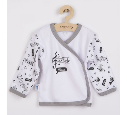  new baby 32053 bluza pentru bebeluș "music" m. 62 (3-6  luni)