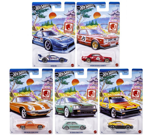 hot wheels hwr57 mașină tematică "importuri japoneze" (în sort.)