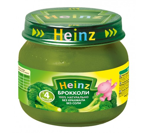 heinz piure broccoli (4 luni+) 80 gr.