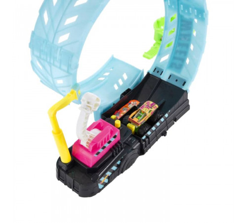 hot wheels hbn02 set de joc "monster trucks: glow in the dark"