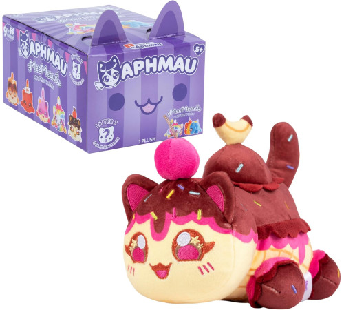 aphmau 6027a jucărie de pluș surpriză meemeow s7 (15 cm)
