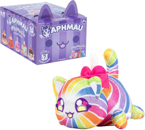 aphmau 6027a jucărie de pluș surpriză meemeow s7 (15 cm)