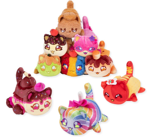 aphmau 6027a jucărie de pluș surpriză meemeow s7 (15 cm)