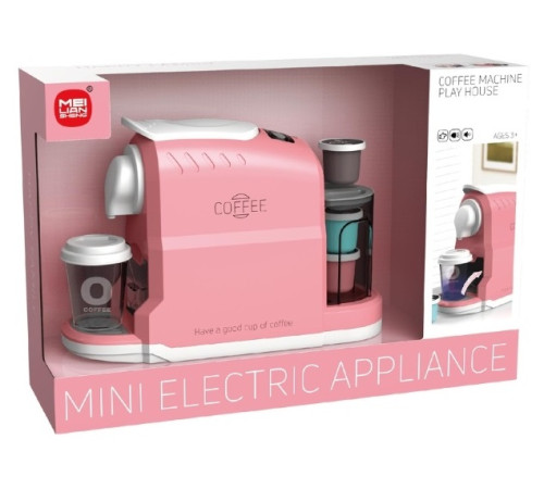  ls820c67 aparat de cafea roz cu sunete, lumini și accesorii zja343956