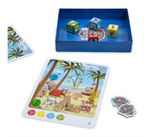 spin master 6069796 joc de masă "paw patrol, finders ​​seekers"