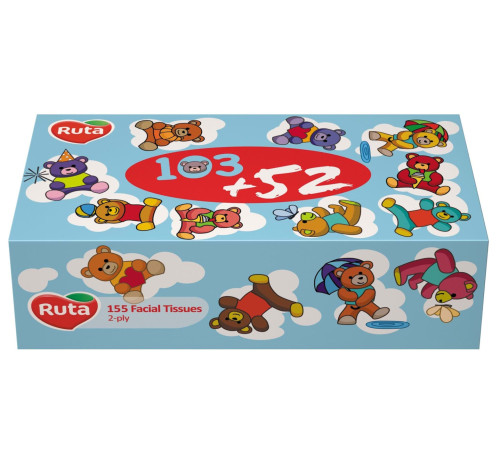 ruta Сухие салфетки "mix collection" (155 шт.) в асс.