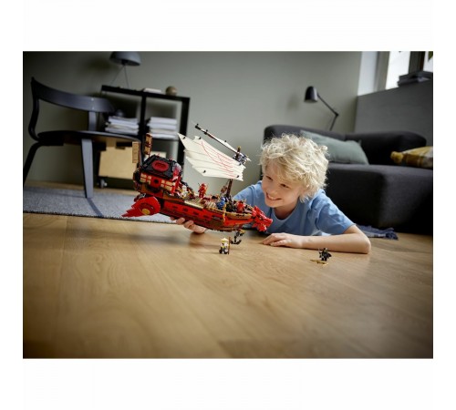 lego ninjago 71705 Конструктор "Летающий корабль Мастера Ву" (1781 дет.)