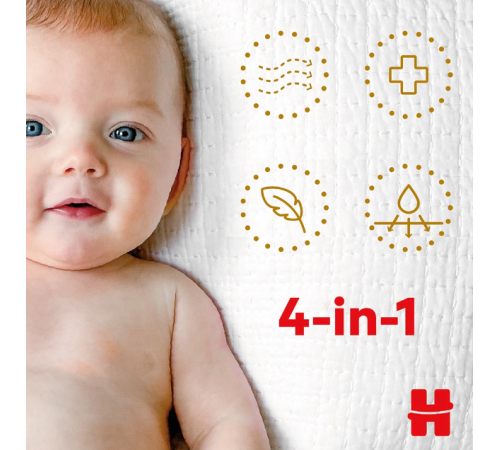 huggies extra care 3 (6-10 кг.) 72 шт.