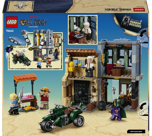 lego one piece 75642 constructor "&Icirc;nfruntare cu căpitanul smoker" (547 el.)