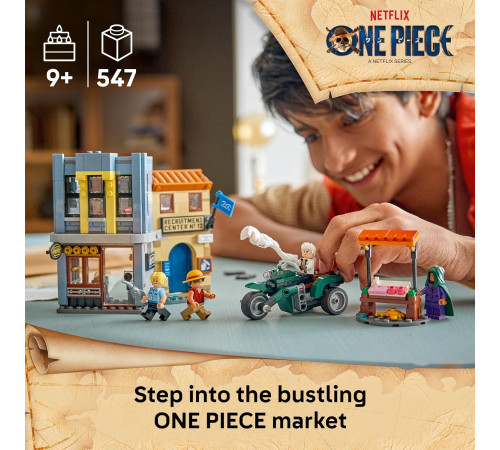 lego one piece 75642 constructor "&Icirc;nfruntare cu căpitanul smoker" (547 el.)